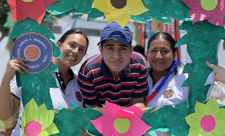 Estudiante del Programa de Continuidad Educativa del Colegio Carlos A. Mannucci